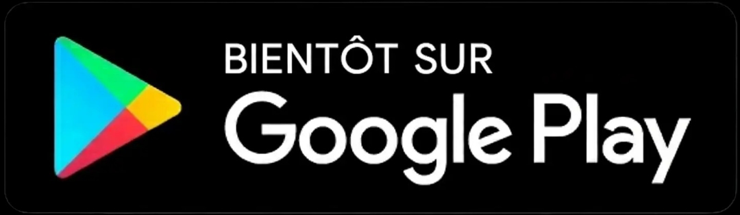Bientôt disponible sur Google Play